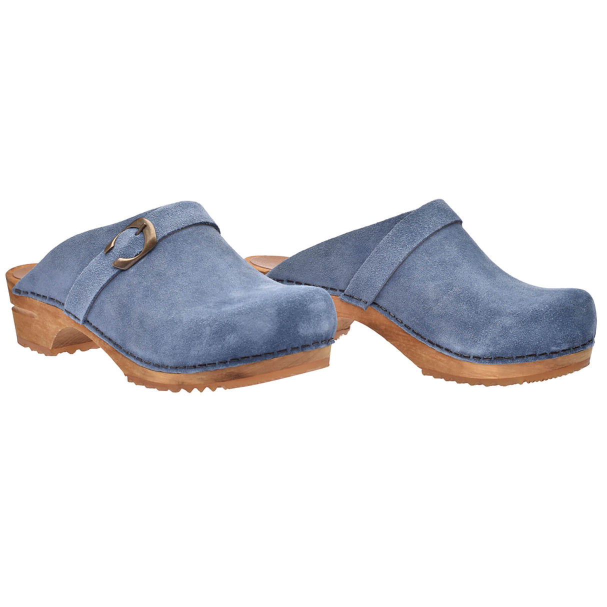 Sanita Wood-Hedi Open Clog