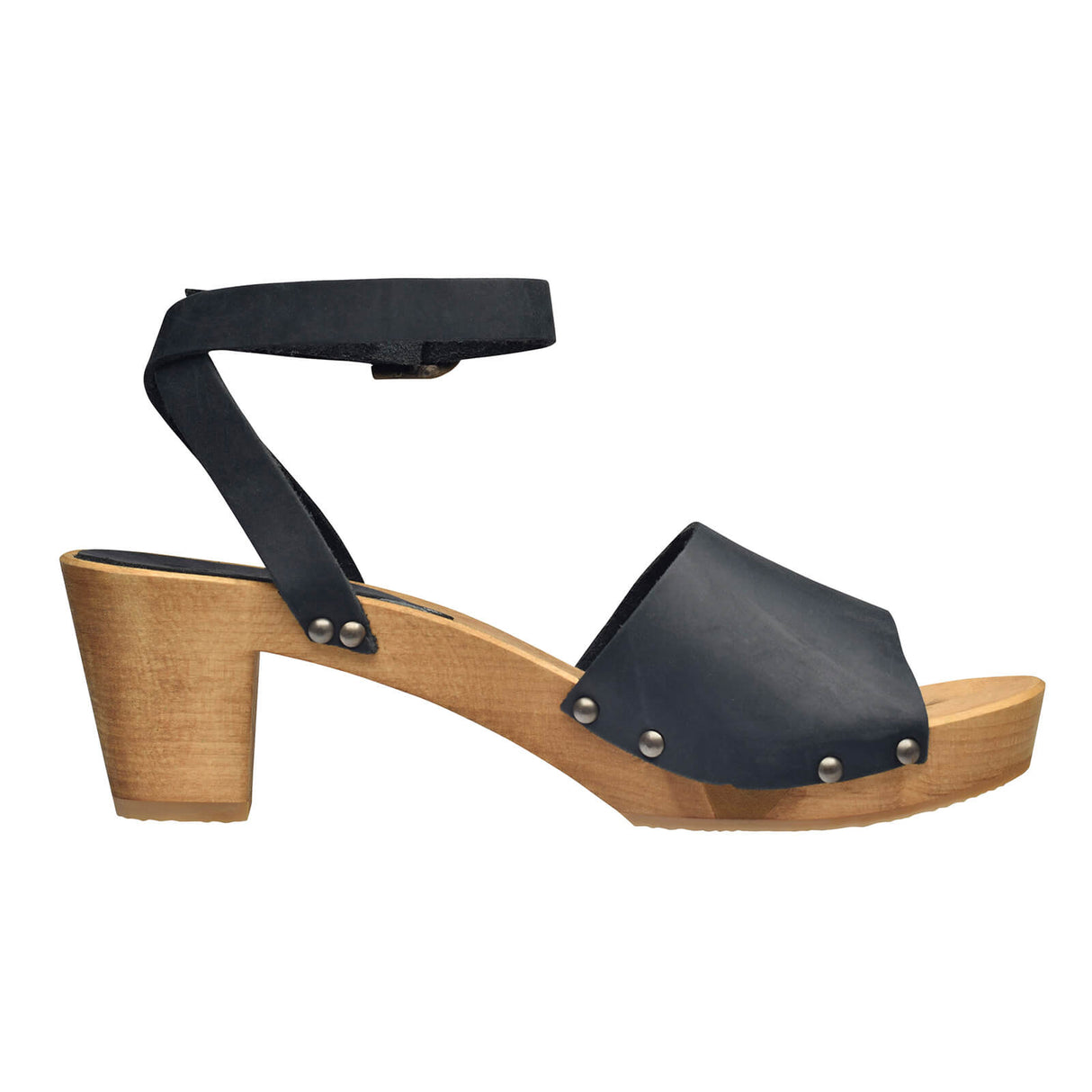 Sanita Wood-Yara Square Flex Sandal Sandale