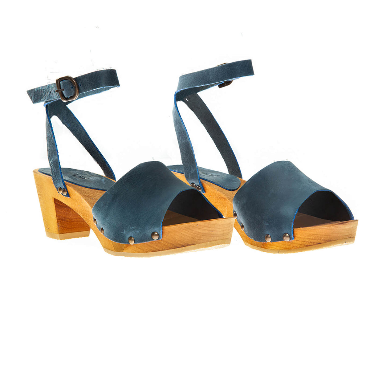 Sanita Wood-Yara Square Flex Sandal Sandale