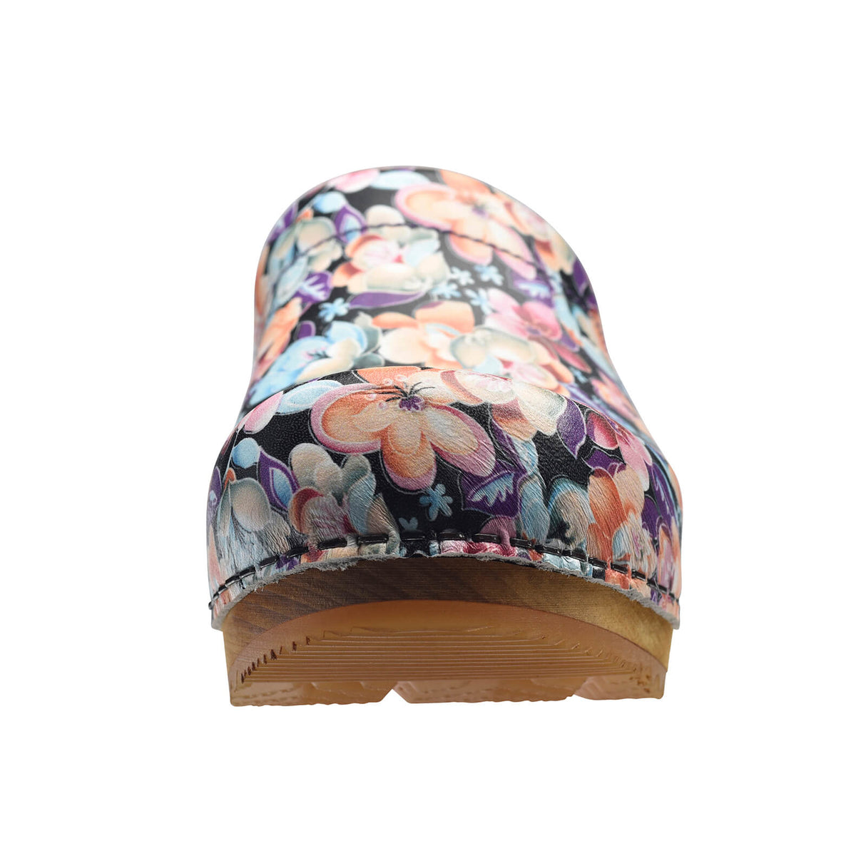 Sanita Wood-Flok Open Clog