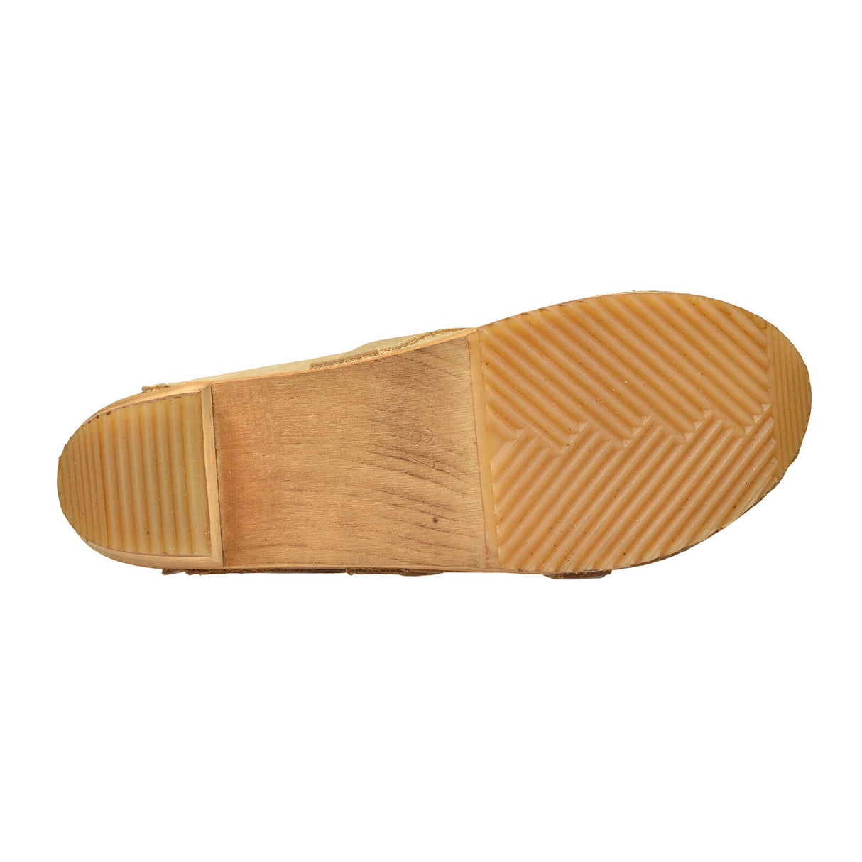 Sanita Wood-Manuella Square Open Clog