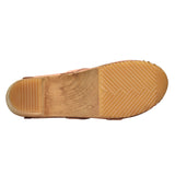 Sanita Wood-Manuella Square Open Clog