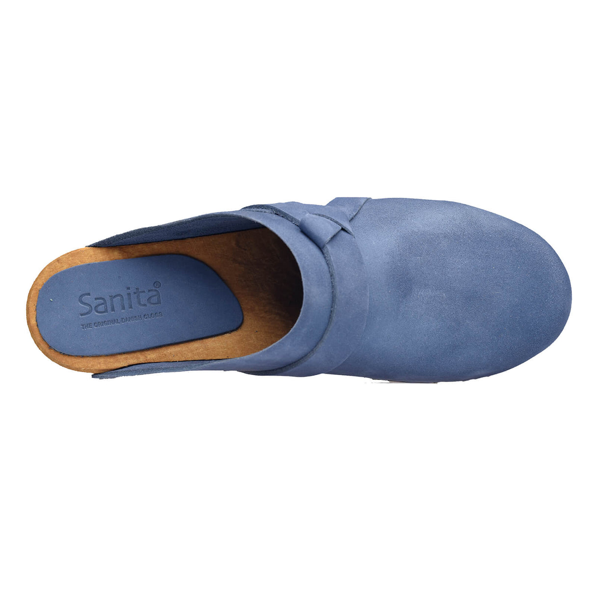 Sanita Wood-Manuella Square Open Clog