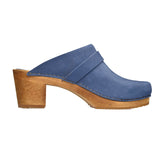 Sanita Wood-Manuella Square Open Clog