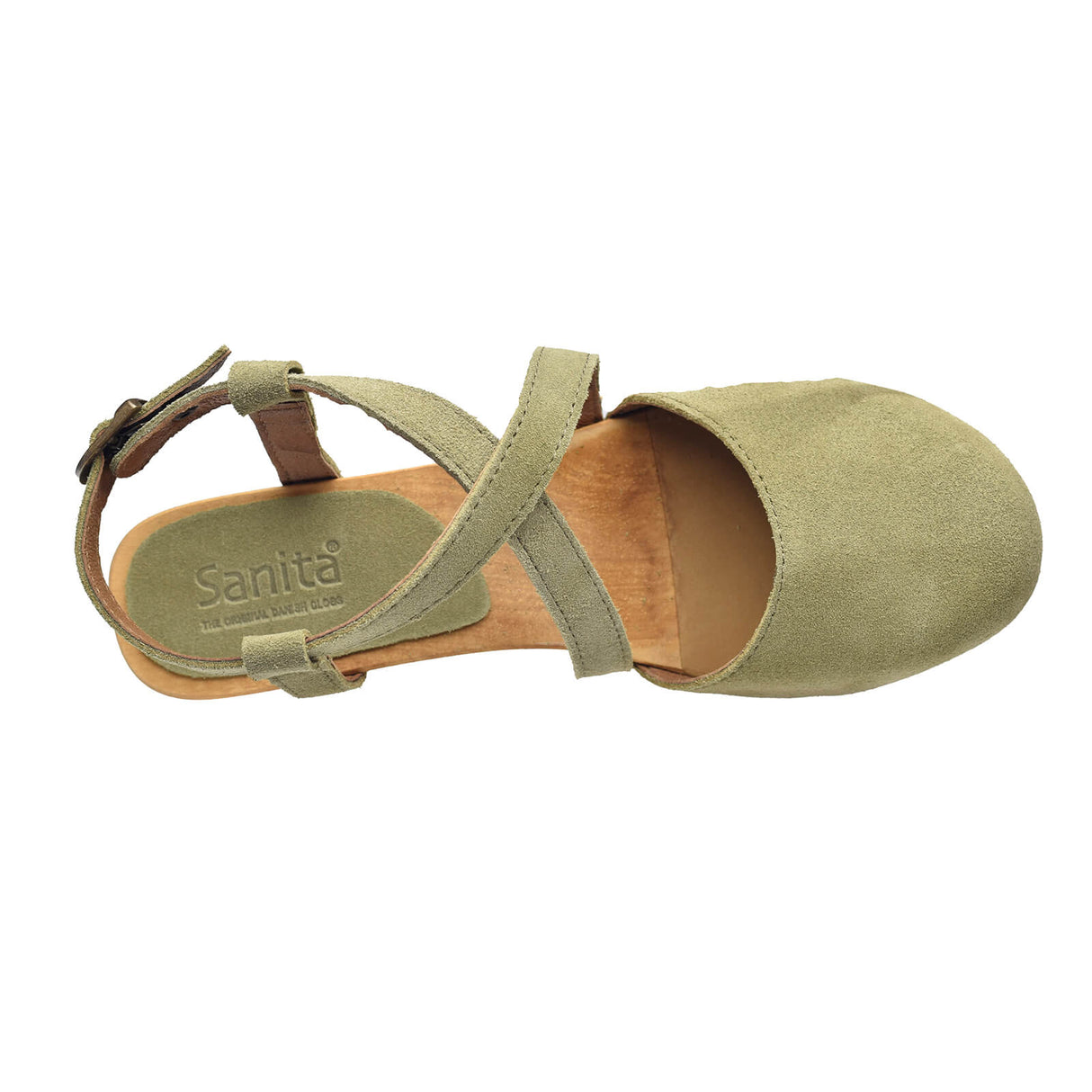 Sanita Wood- Linja Square Flex Sandal Sandale