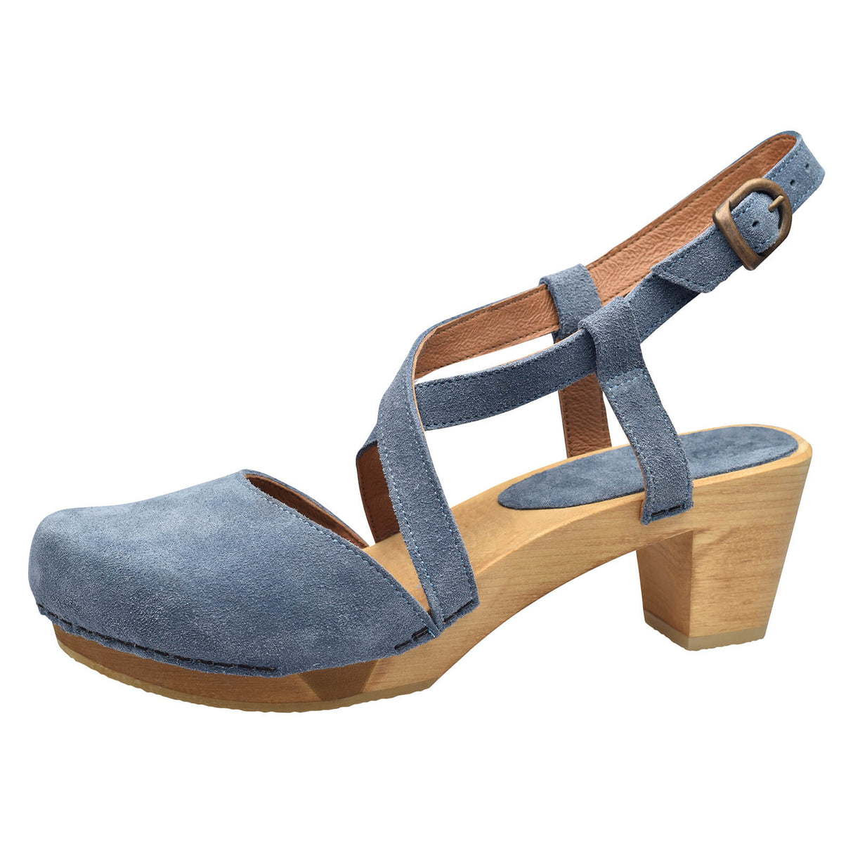 Sanita Wood- Linja Square Flex Sandal Sandale