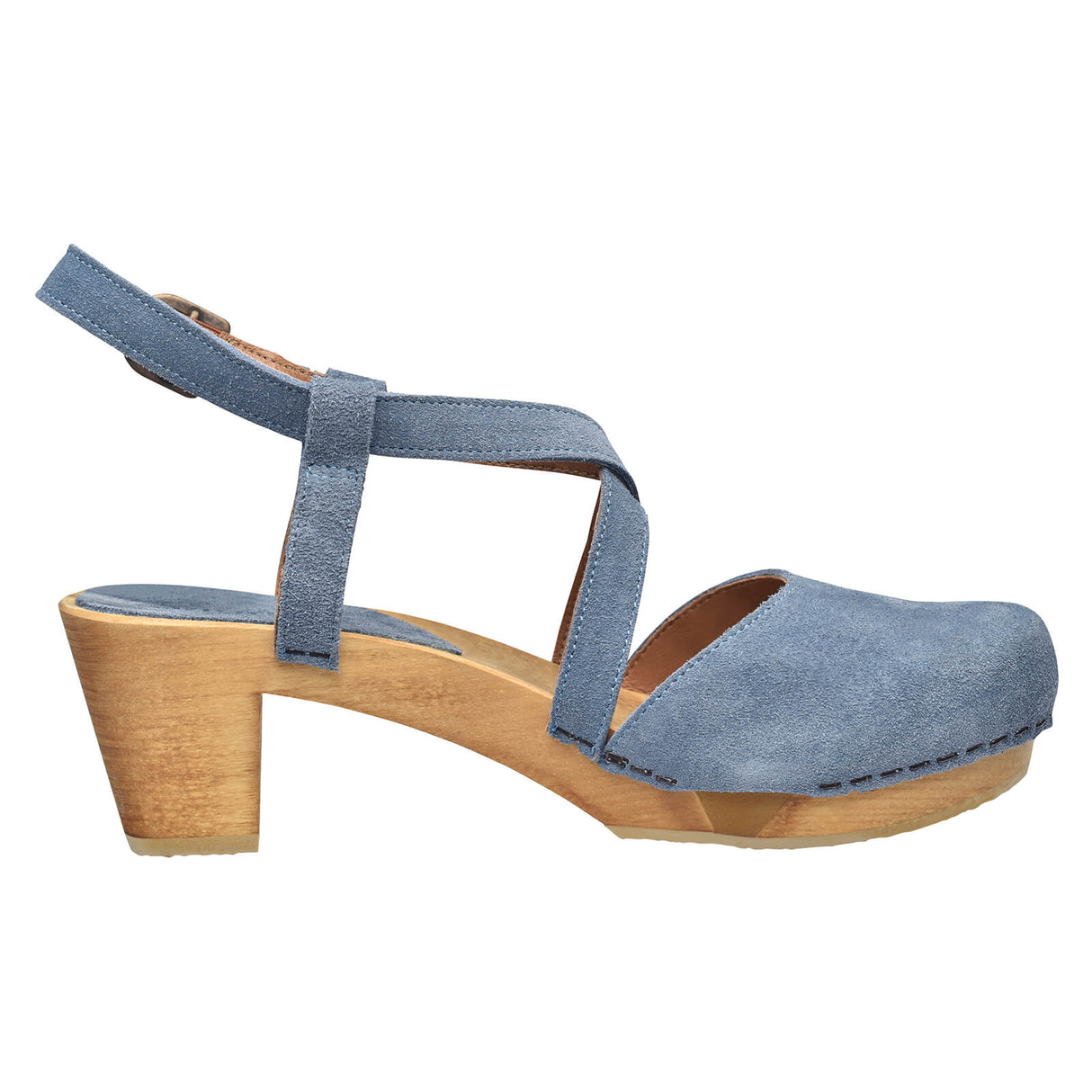 Sanita Wood- Linja Square Flex Sandal Sandale