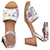 Sanita Wood-Otium Square Flex Sandal Sandale
