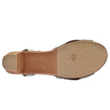 Sanita Wood-Otium Square Flex Sandal Sandale