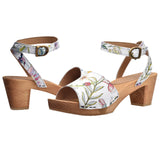 Sanita Wood-Otium Square Flex Sandal Sandale