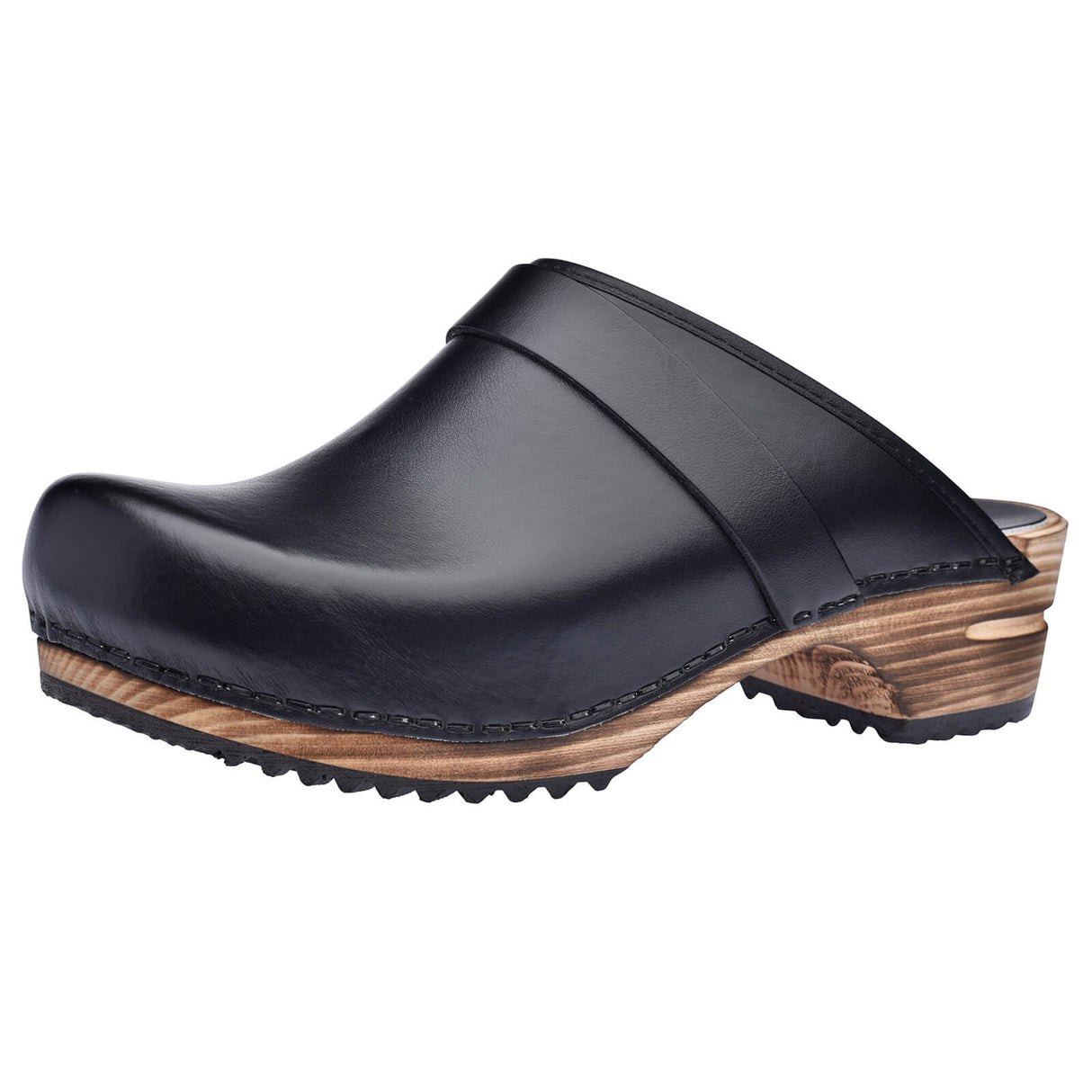 Sanita Wood-Rikke Open Clog