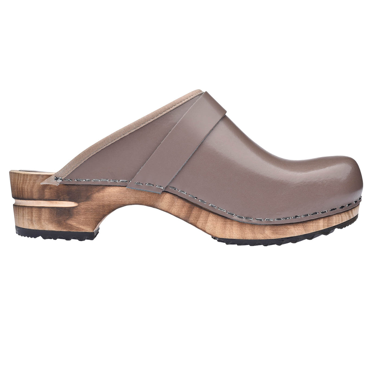 Sanita Wood-Rikke Open Clog