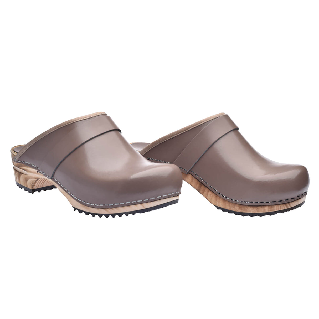 Sanita Wood-Rikke Open Clog