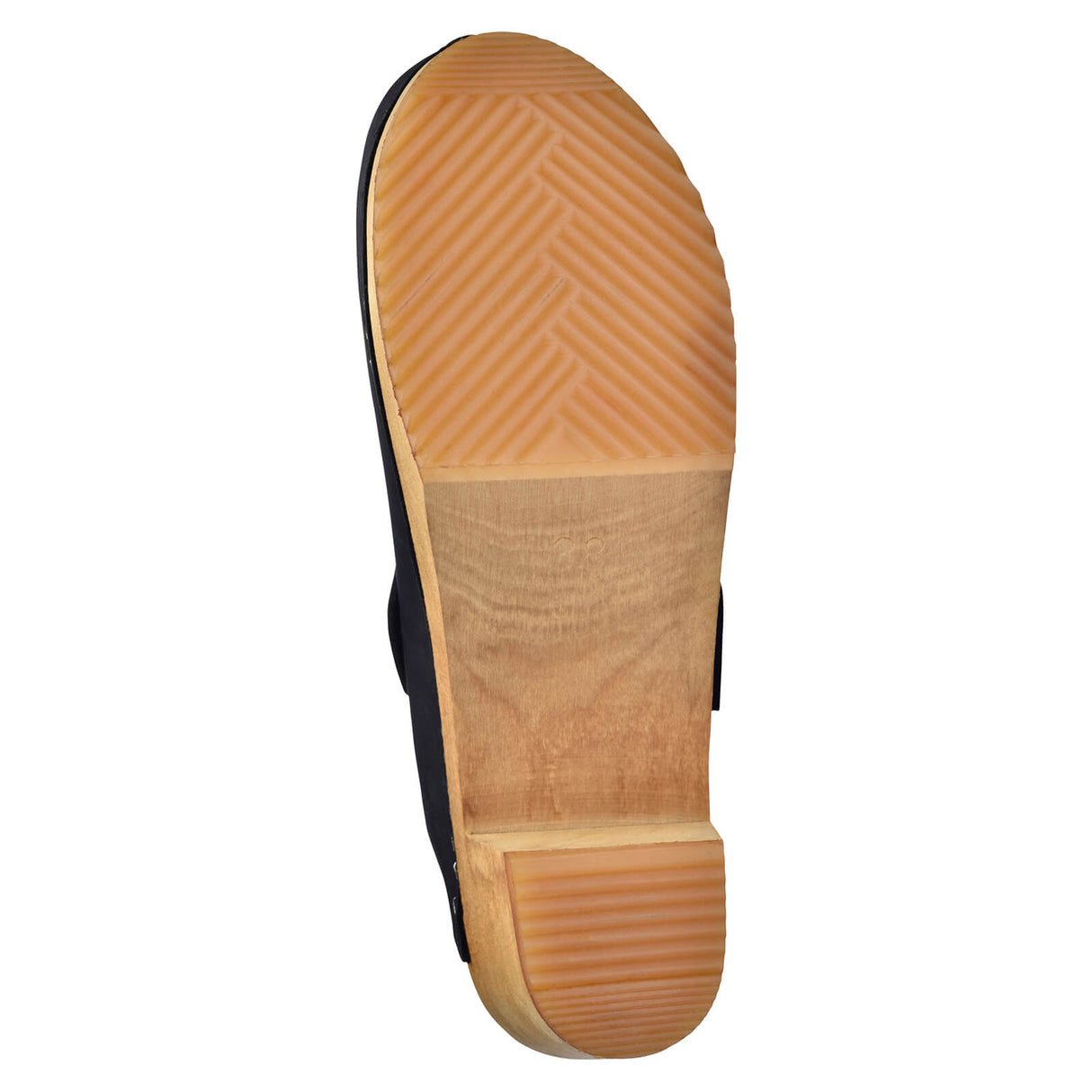 Sanita Wood-Malulo Square Open Clog