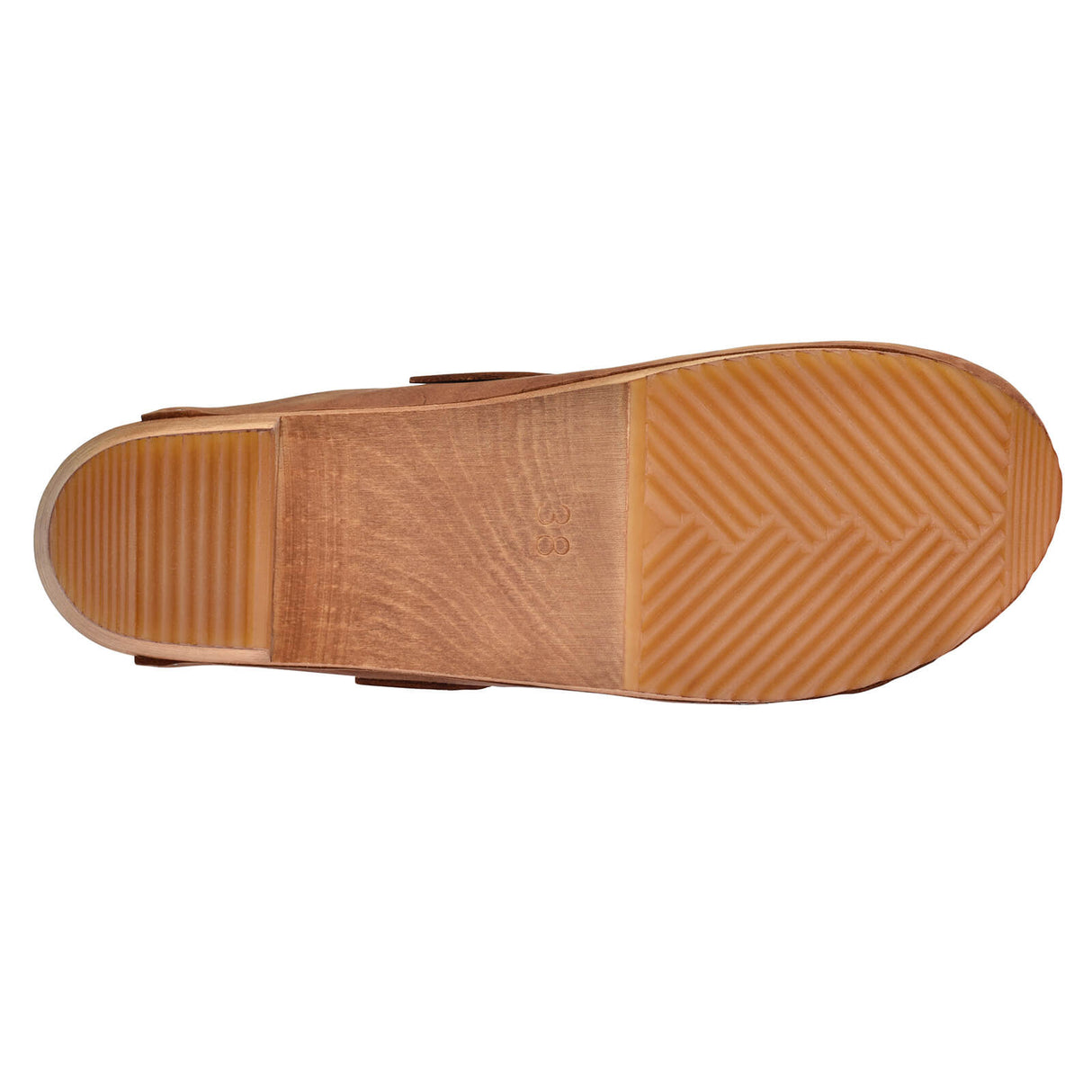 Sanita Wood-Malulo Square Open Clog