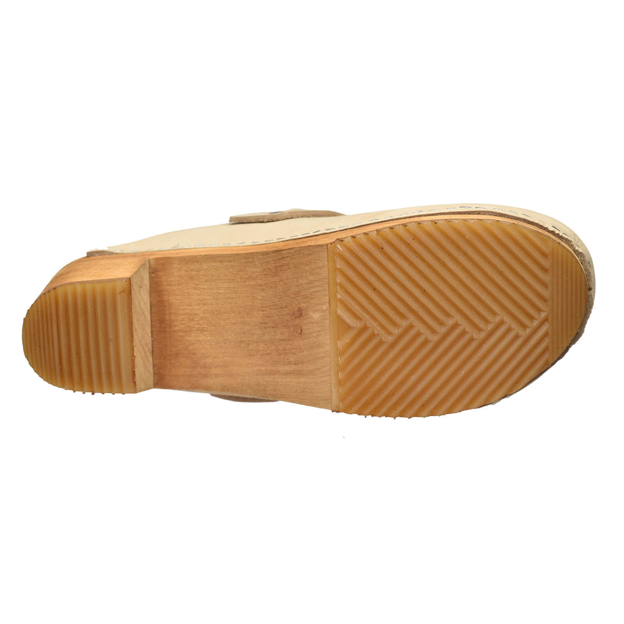 Sanita Wood-Malulo Square Open Clog