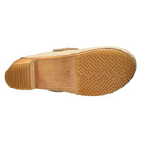 Sanita Wood-Malulo Square Open Clog