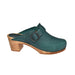 Sanita Wood-Malulo Square Open Clog