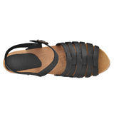 Sanita Wood-Silo Square Sandal Sandale