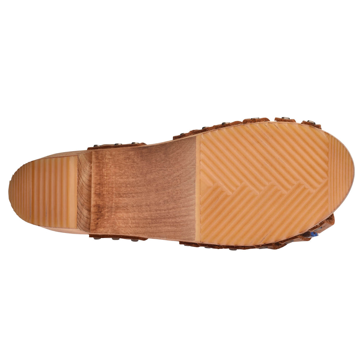 Sanita Wood-Silo Square Sandal Sandale