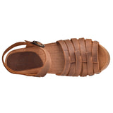 Sanita Wood-Silo Square Sandal Sandale