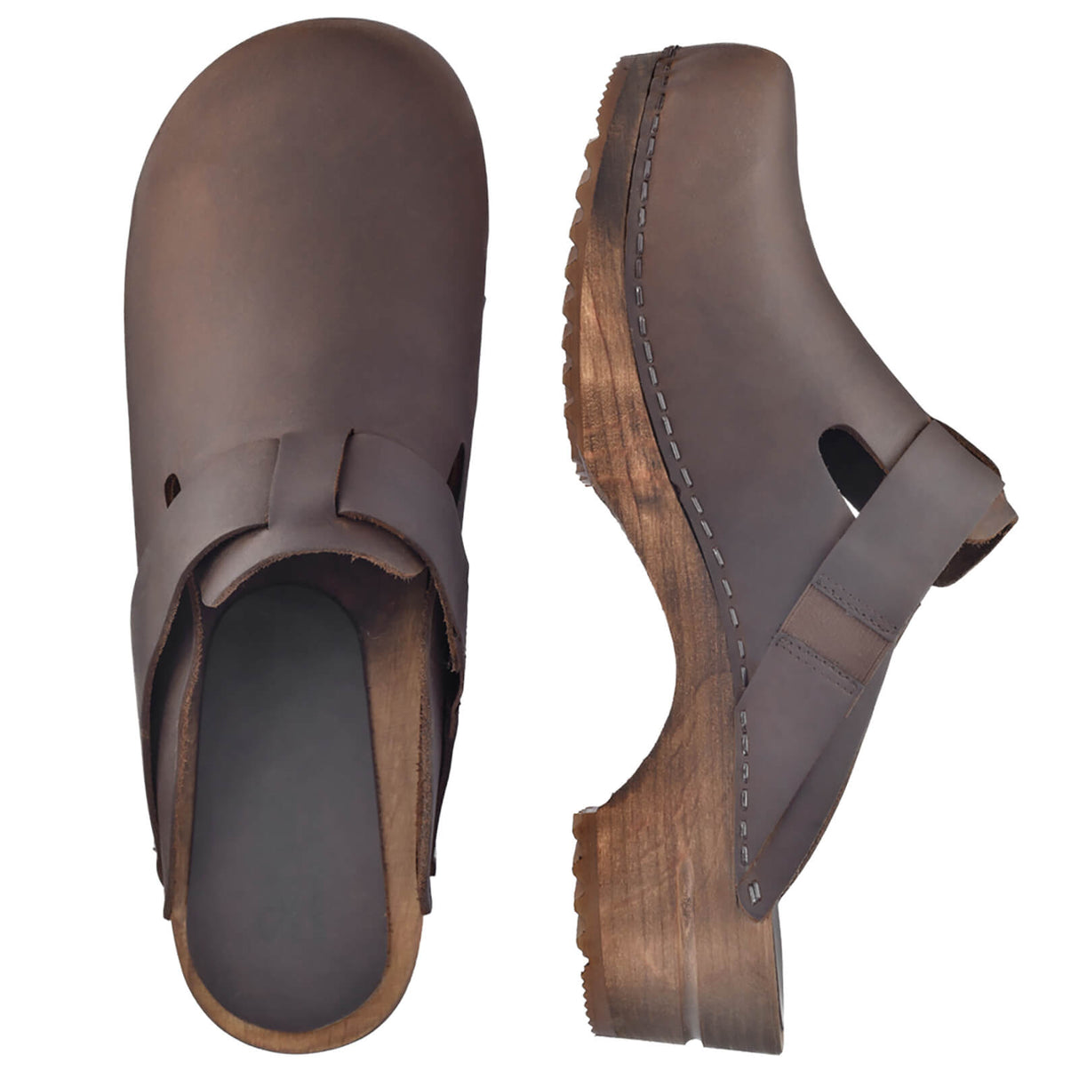 Sanita Wood-Karsten Open Clog