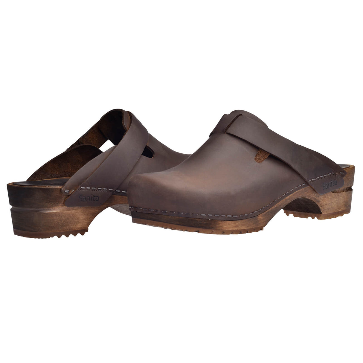 Sanita Wood-Karsten Open Clog