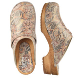Sanita Wood-Vegu Open Clog