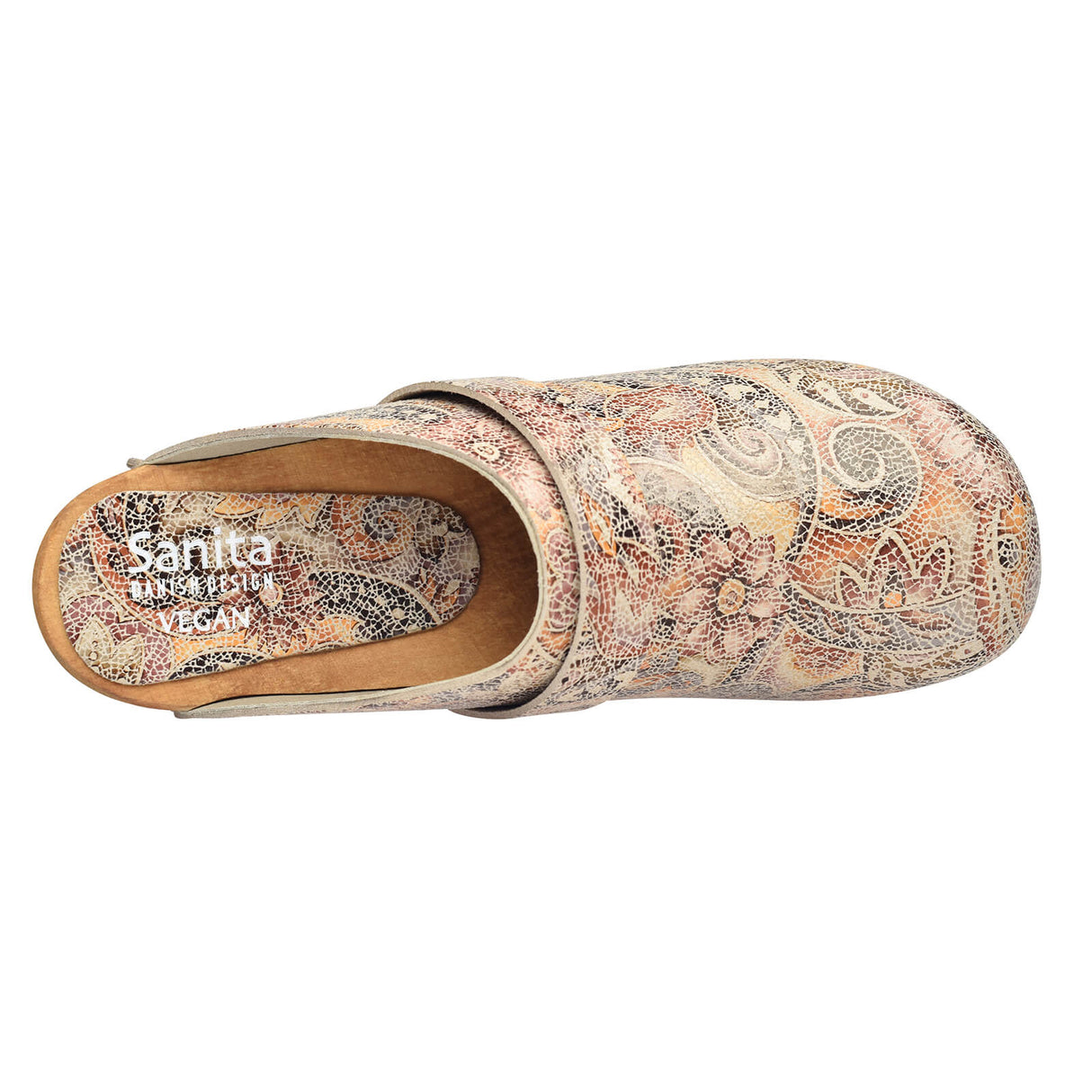 Sanita Wood-Vegu Open Clog