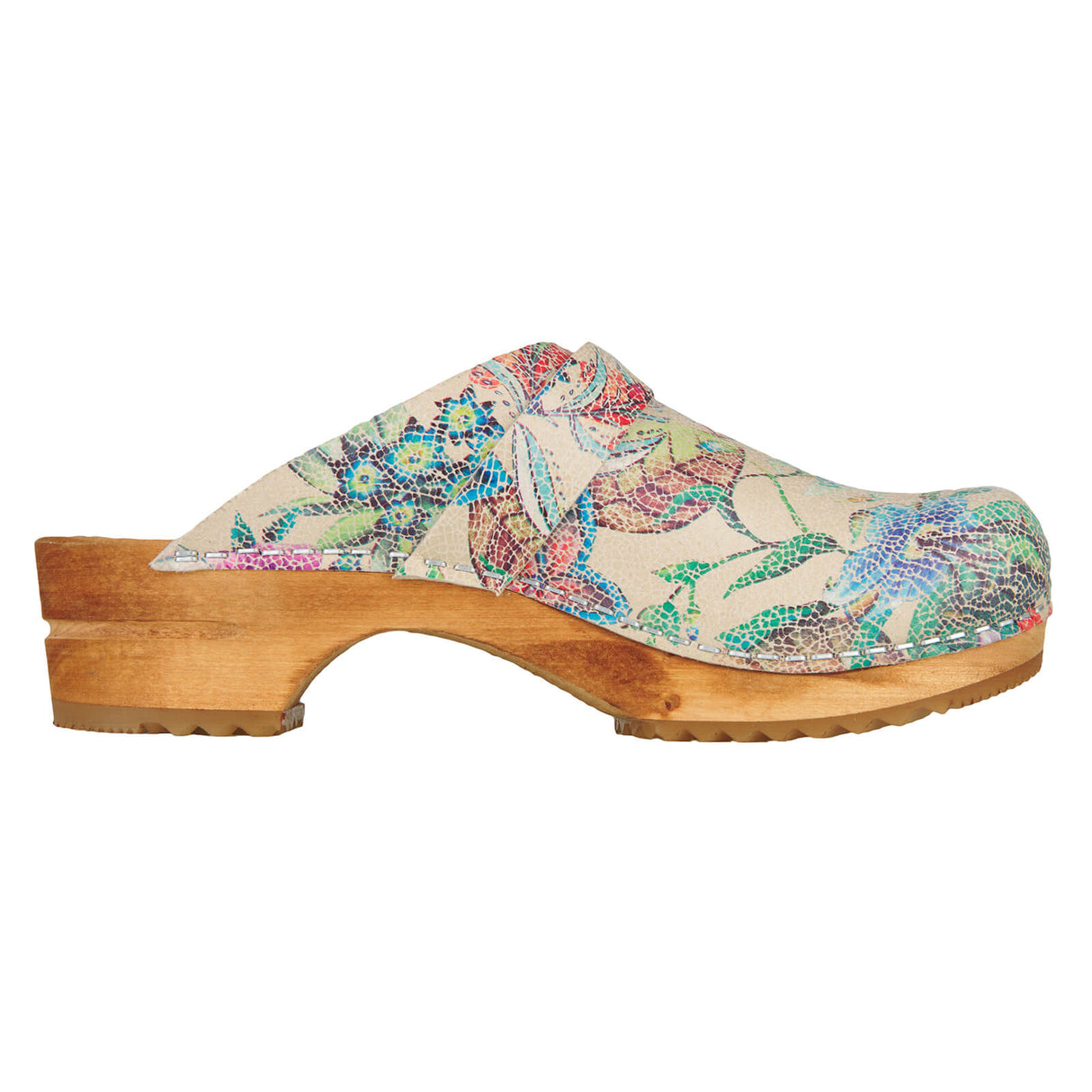 Sanita Wood-Vegu Open Clog