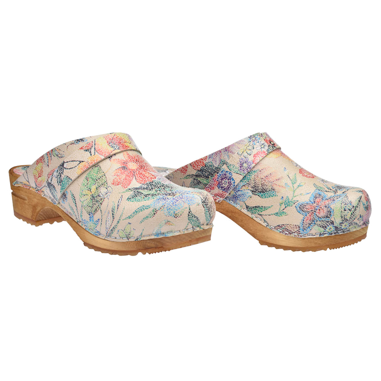 Sanita Wood-Vegu Open Clog