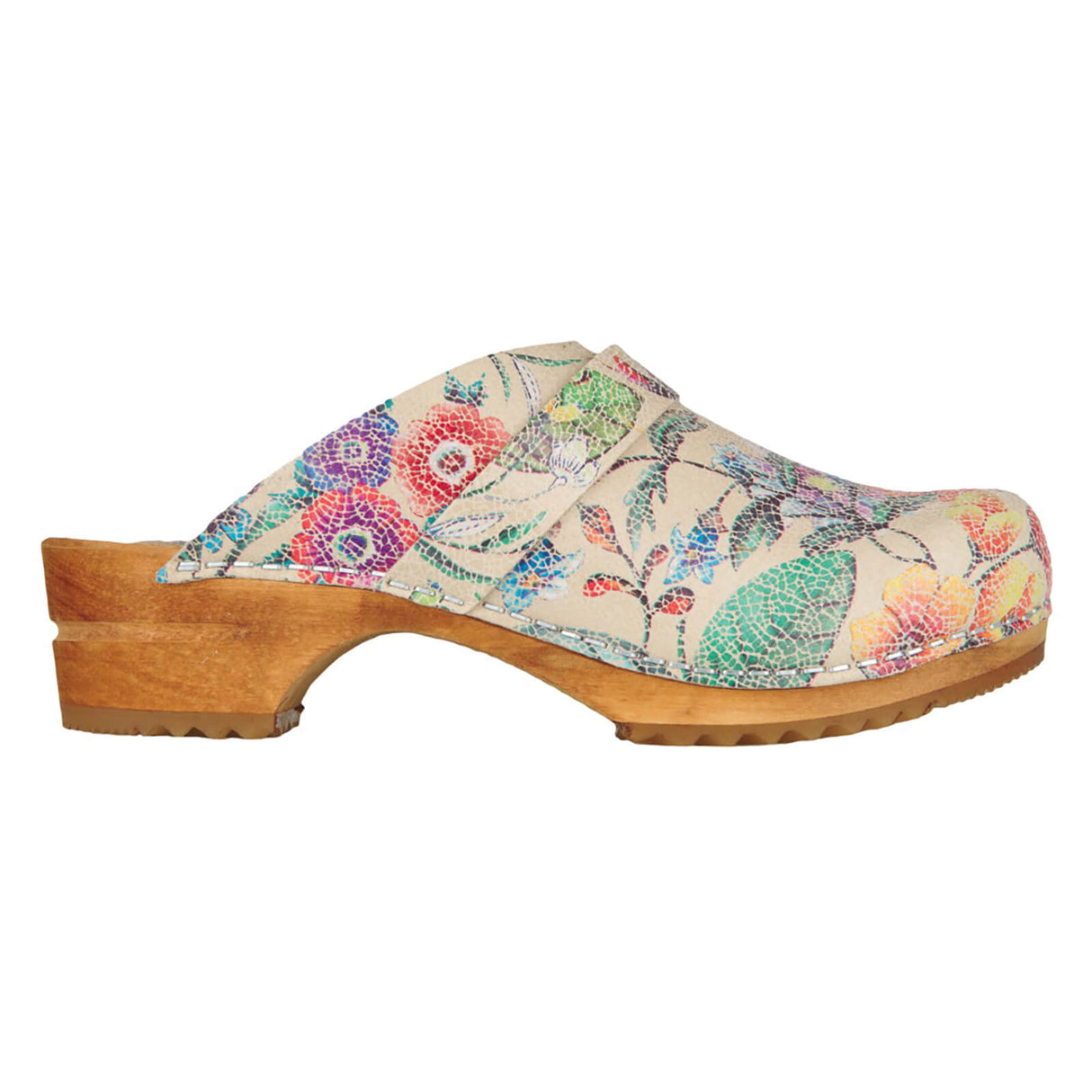 Sanita Wood-Vegu Open Clog