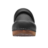 Sanita Wood-Chuso Chunky Open Clog