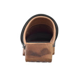 Sanita Wood-Chuso Chunky Open Clog
