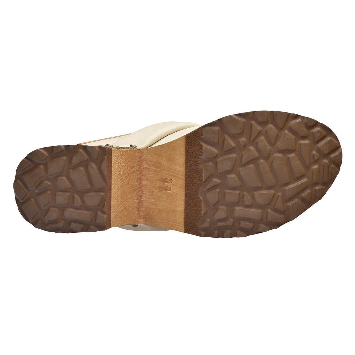 Sanita Wood-Chuso Chunky Open Clog
