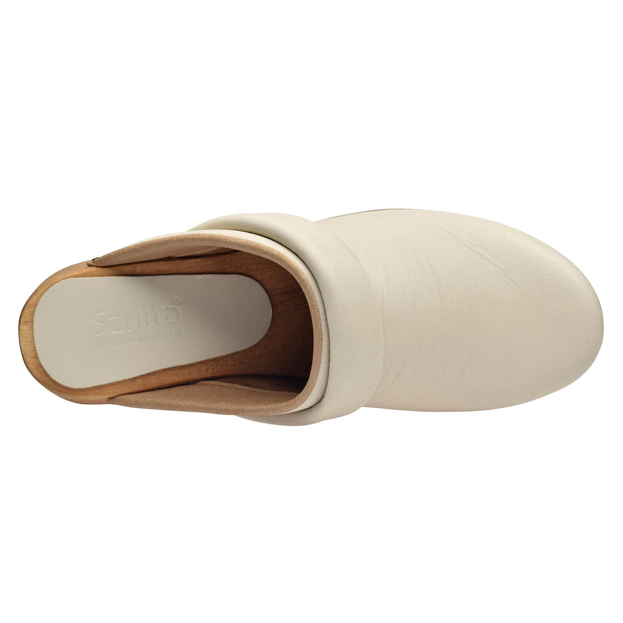 Sanita Wood-Chuso Chunky Open Clog