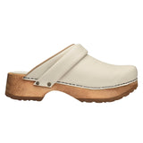 Sanita Wood-Chuso Chunky Open Clog