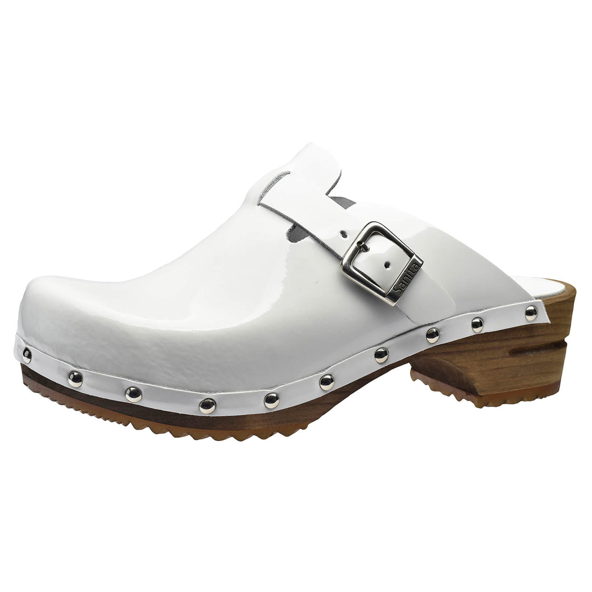 Sanita Wood-Krisla Open Clog