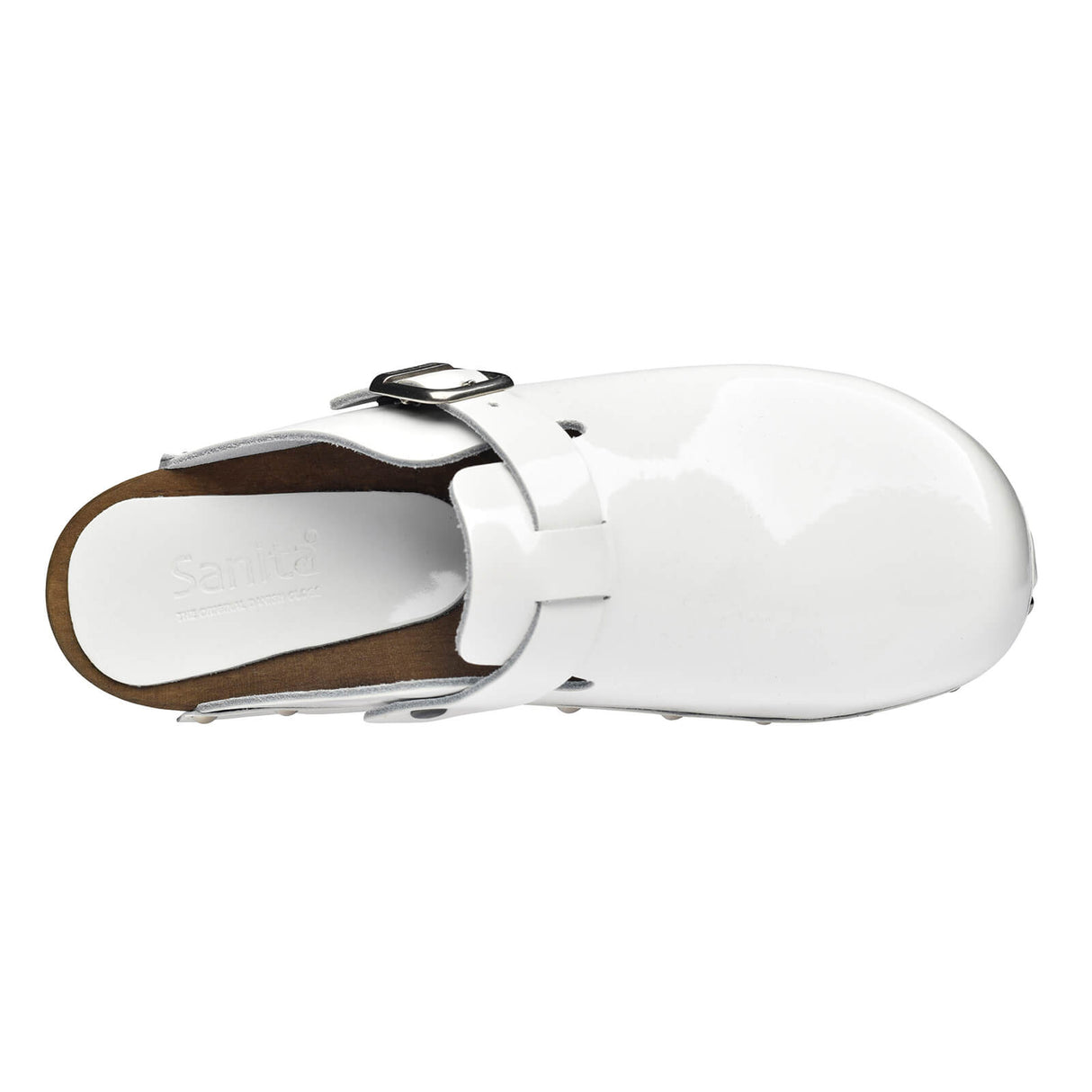 Sanita Wood-Krisla Open Clog