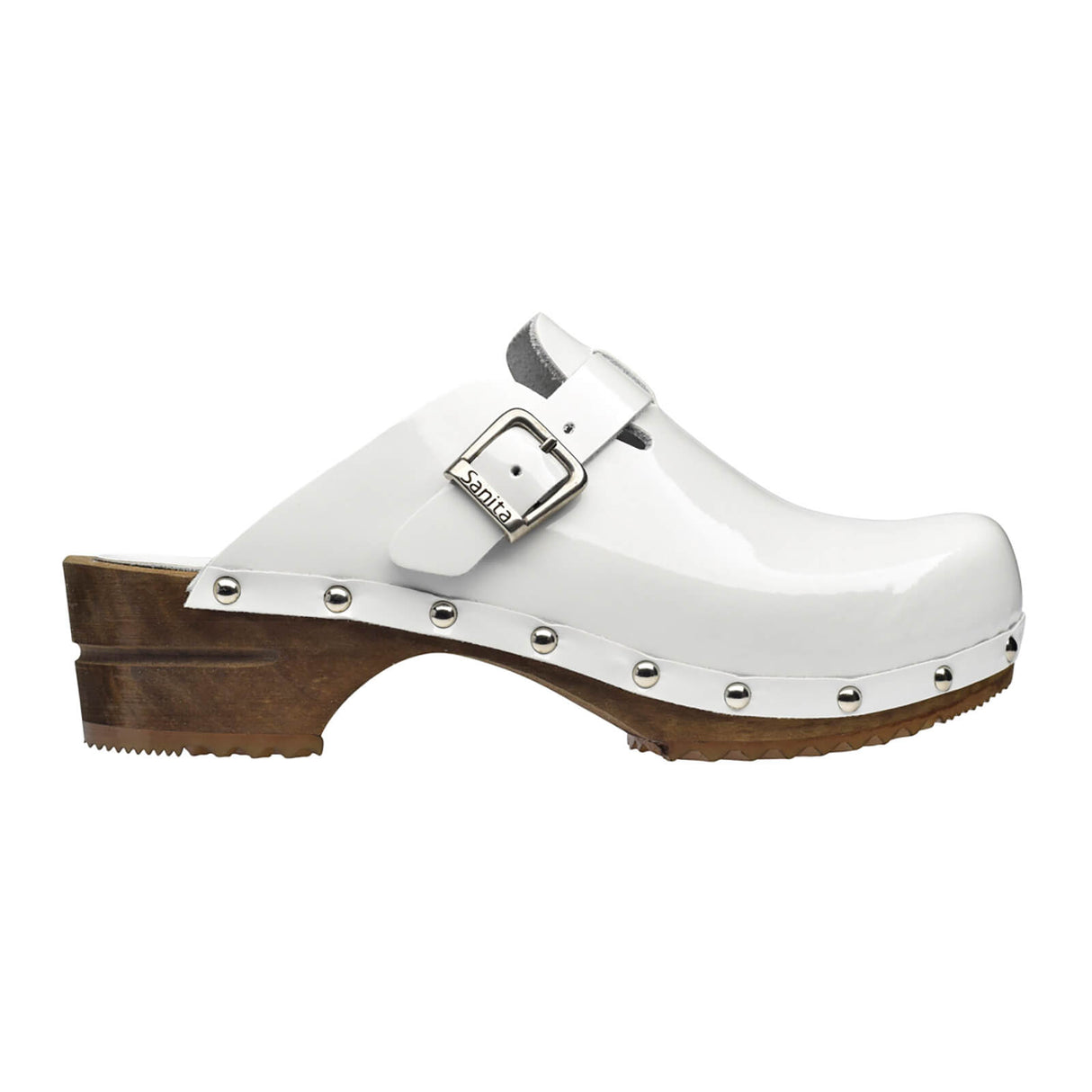 Sanita Wood-Krisla Open Clog