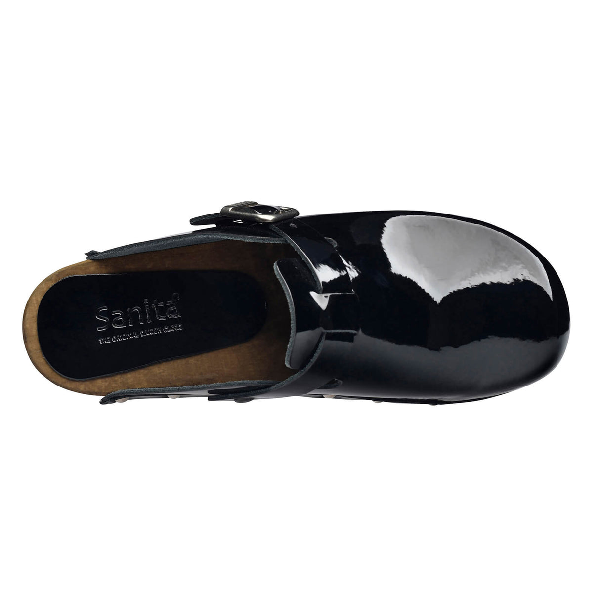 Sanita Wood-Krisla Open Clog