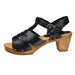 Sanita Wood-Falo Square Sandal Sandale