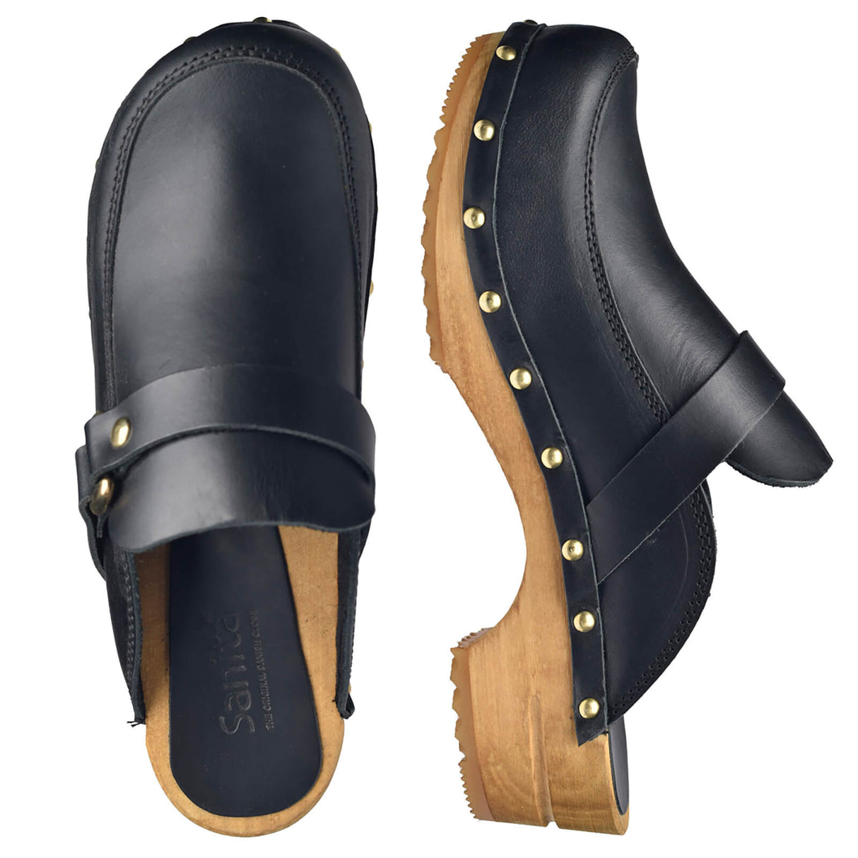 Sanita Wood-Lillen Open Clog