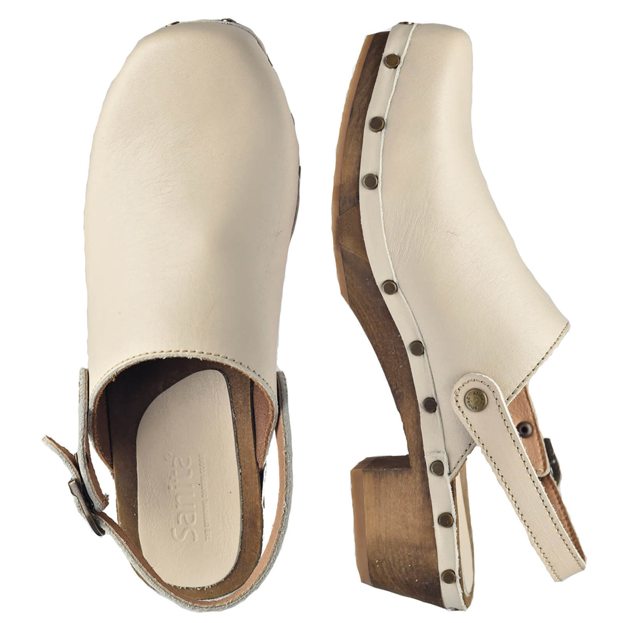 Sanita Wood-Kul Western Flex Open Clog