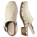 Sanita Wood-Kul Western Flex Open Clog