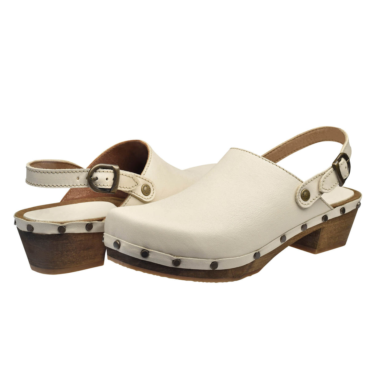 Sanita Wood-Kul Western Flex Open Clog