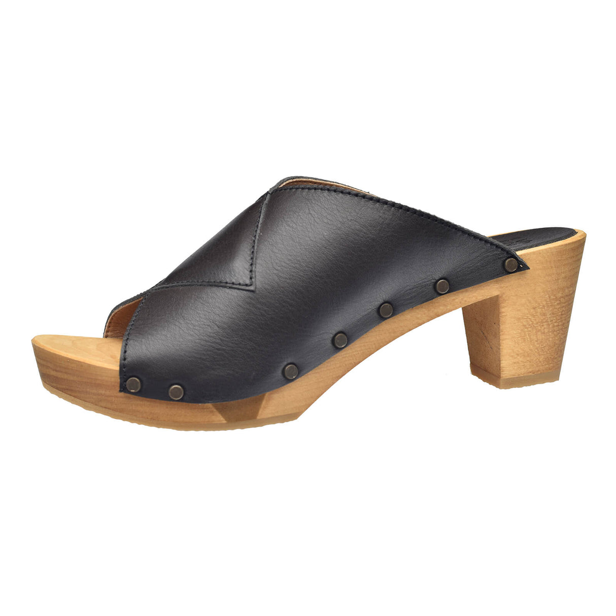 Sanita Wood-Kelo Square Flex Sandal Sandale