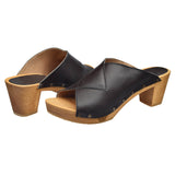 Sanita Wood-Kelo Square Flex Sandal Sandale