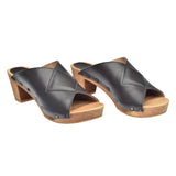 Sanita Wood-Kelo Square Flex Sandal Sandale
