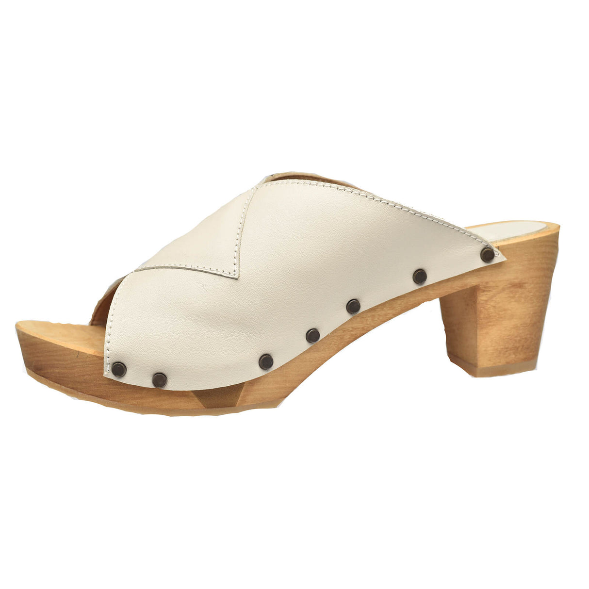 Sanita Wood-Kelo Square Flex Sandal Sandale